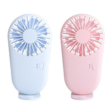 Load image into Gallery viewer, USB Recharging Handheld Outdoor Ultra Slim Portable Pocket Fan Cool Air Mini Fan

